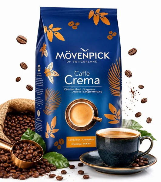 Arabica szemes kávé Movenpick Caffe Crema 1000 g