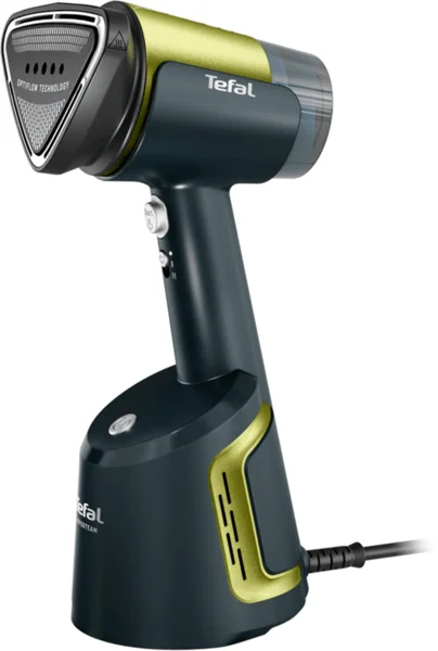Kézi gőzölő és vasaló szívófunkcióval 2az1-ben Tefal AeroSteam DT9810F0 Olívazöld/Sötétkék