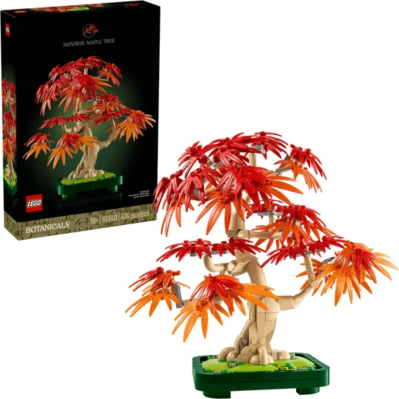 LEGO® Botanicals Vöröslevelű japán juhar bonsai (10348)