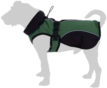 Softshell kutyakabát, kb. 50 cm háthossz