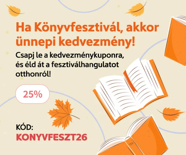 Ha Könyvfesztivál, akkor ünnepi kedvezmény (-25%)