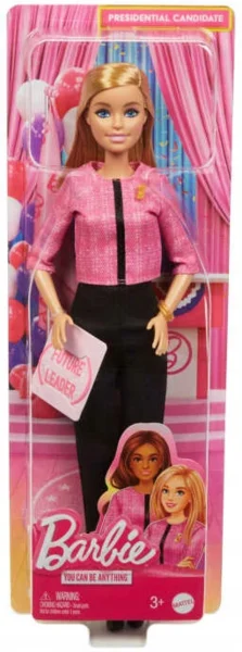 Barbie Karrier Baba A Jövő Vezetője Elnökjelölt Baba (HXN96)