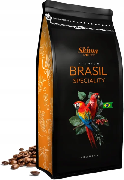 Szemes kávé 1kg BRAZÍLIA SPECIALITY 100% ARABICA Frissen pörkölt