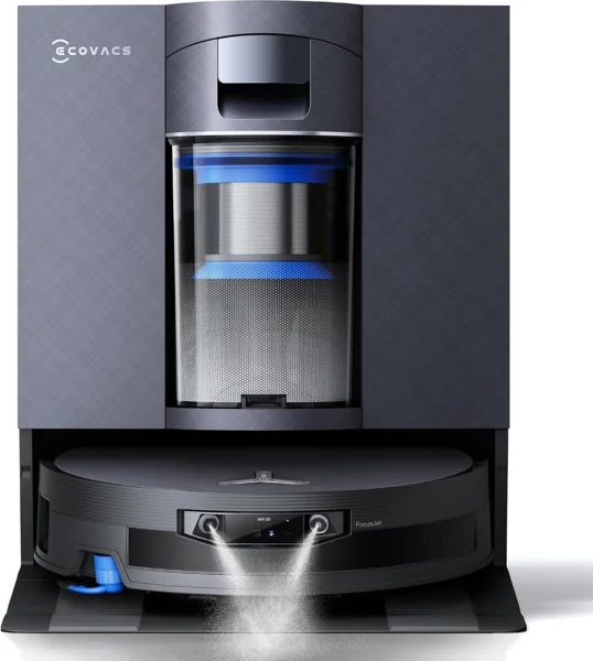 ECOVACS X12 OMNICYCLONE robotporszívó és felmosó, 22000 Pa, fekete-ezüst