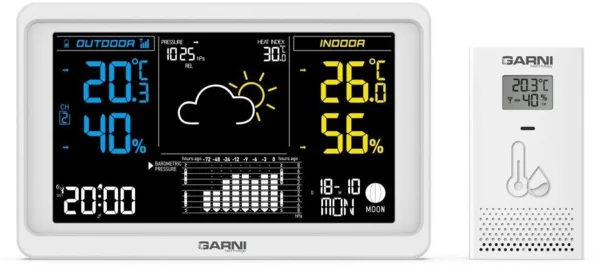 GARNI 618W Precise időjárás állomás