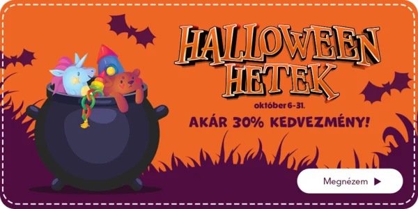 Halloween hetek (akár 30% kedvezmény)