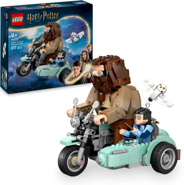LEGO Harry Potter 76443 Hagrid és Harry motoros kalandjai