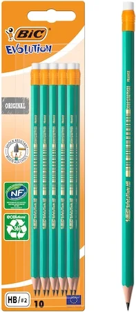 BiC Evolution 655 grafit ceruza, 10 db