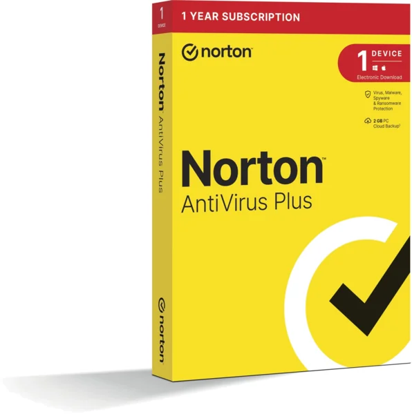 Norton Antivirus Plus, 1 felhasználó, 1 eszköz, 12 hónap (elektronikus licenc) antivírus