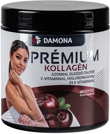 Damona Prémium Kollagén italpor 320g Meggy