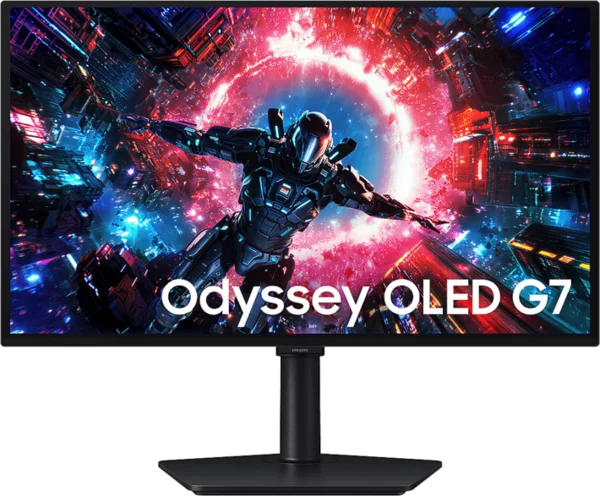 Samsung Odyssey G7 LS27HG702SUXEN 27" Sík 4k 165 Hz 16: 9 G-Sync OLED Gamer Monitor