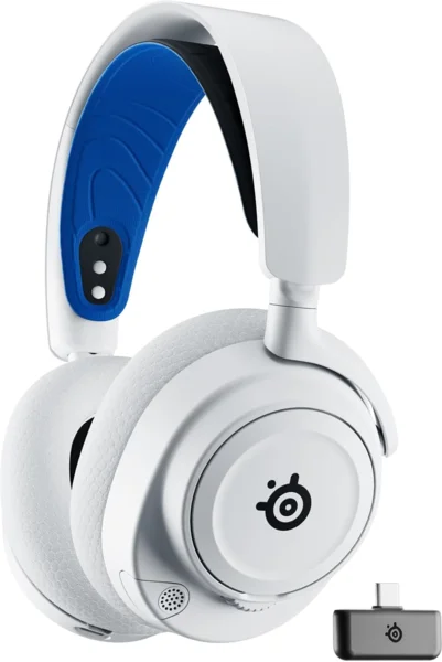 SteelSeries Arctis Nova 7P Wireless fekete vezeték nélküli gaming headset