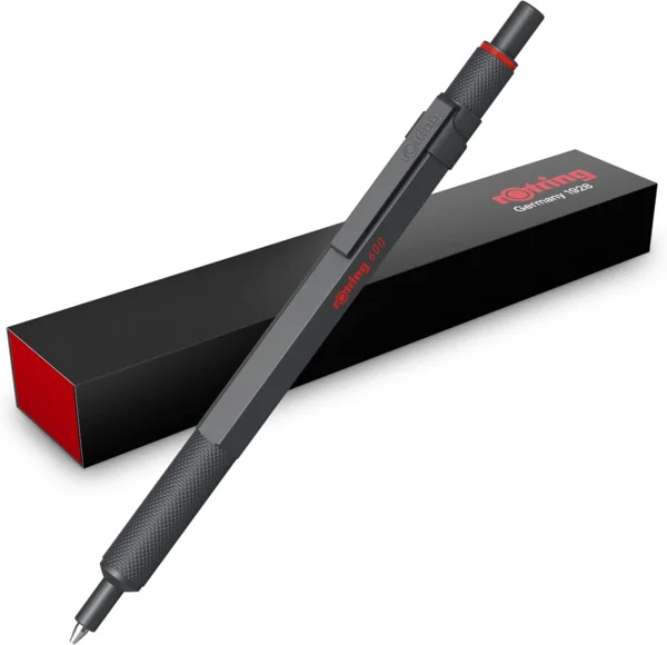 rOtring 600 golyóstoll, kő szürke