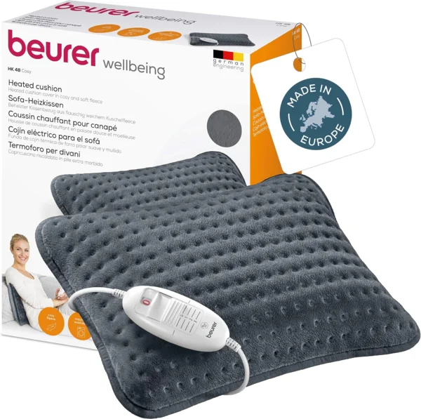 Beurer HK 48 Cosy melegítőpárna, szürke, 40x30 cm