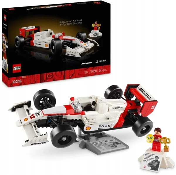 LEGO Icons 10330 McLaren MP4/4 és Ayrton Senna