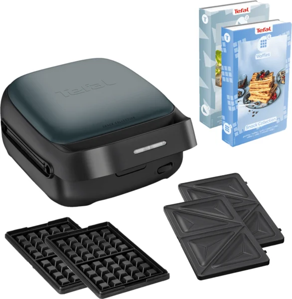 Szendvicssütő Tefal Snack Collection SW862BF0 Antracit/Fekete