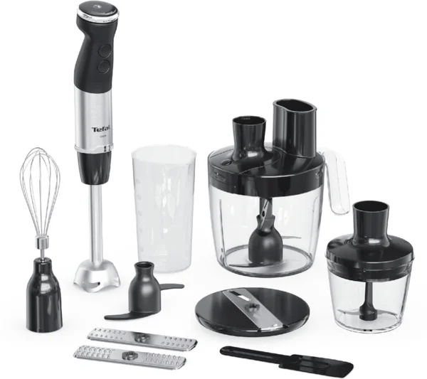 Botmixer Tefal Quickchef+ HB67G830 Rozsdamentes/Fekete