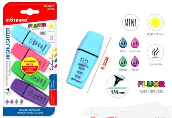 4 darabos “mini” szövegkiemelő