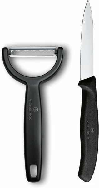 Victorinox Swiss Classic hámozó és zöldségkések készlet, fekete