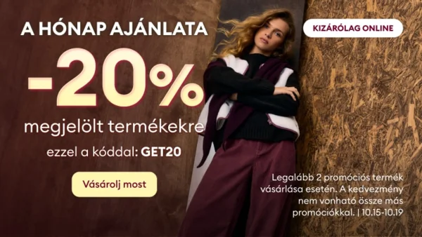 -20% a hónap ajánlata