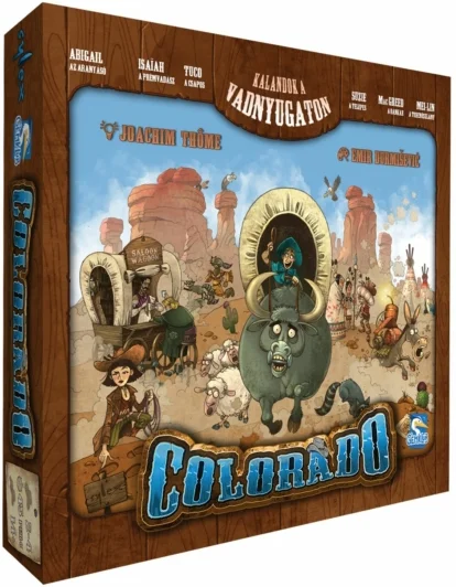 Colorado - Kalandok a vadnyugaton társasjáték