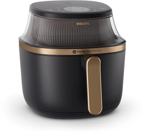 Philips Airfryer 3000 Series forró levegős sütő, fekete, 4,2 L
