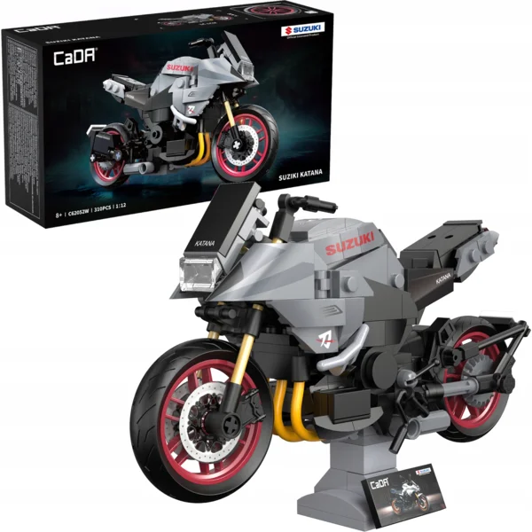 Cada Motorkerékpár Építőkockák Suzuki Katana 1:12 310 Elem