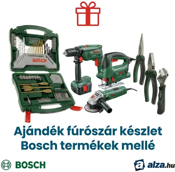 Bosch termékek mellé ajándék BOSCH 2607017197 X-Line tartozékdoboz-fogó készlet