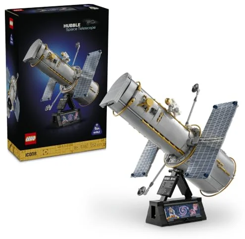 LEGO Icons Hubble űrtávcső építőkészlet felnőtteknek, 1252 db