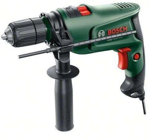 Bosch 0603133020 EasyImpact 600 ütvefúró, vezetékes + koffer + ajándék fúrószár készlet