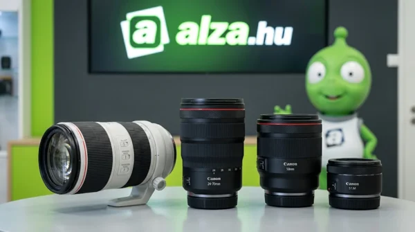 Canon objektívek az Alzánál jó áron