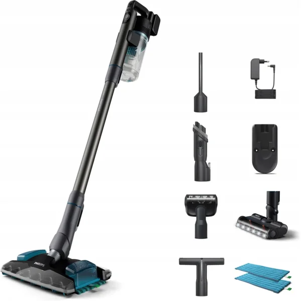 Philips Függőleges porszívó Philips Aqua 8000 XC8055/01 Felmosás (XC8055/01)
