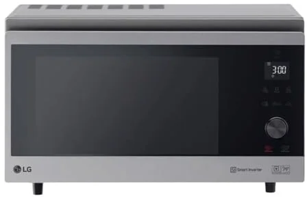 LG MJ3965ACS mikrohullámú sütő, 39L, fekete/rozsdamentes acél