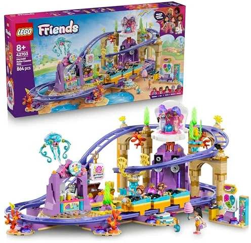 LEGO Friends Sellős hullámvasút építőjáték (864 db)