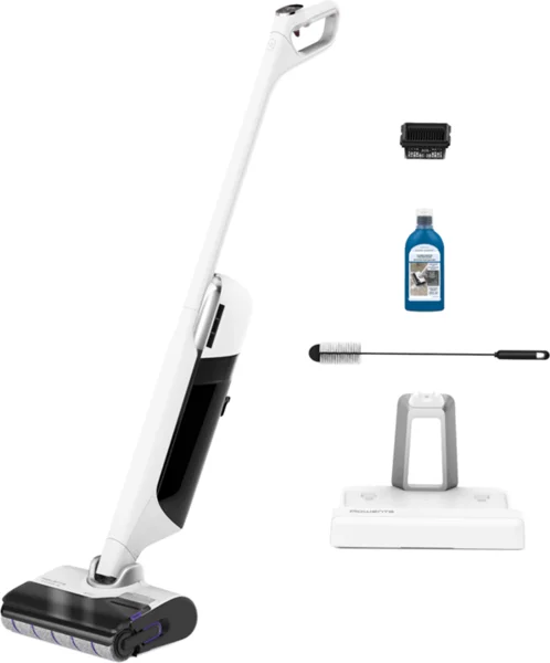 Porszívó és felmosó 2in1 Rowenta X-Clean 12 nedves és száraz porszívózáshoz GZ7257E0 Fekete/fehér
