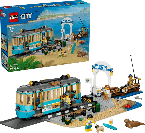 LEGO® City Klasszikus tengerparti villamos (60506)