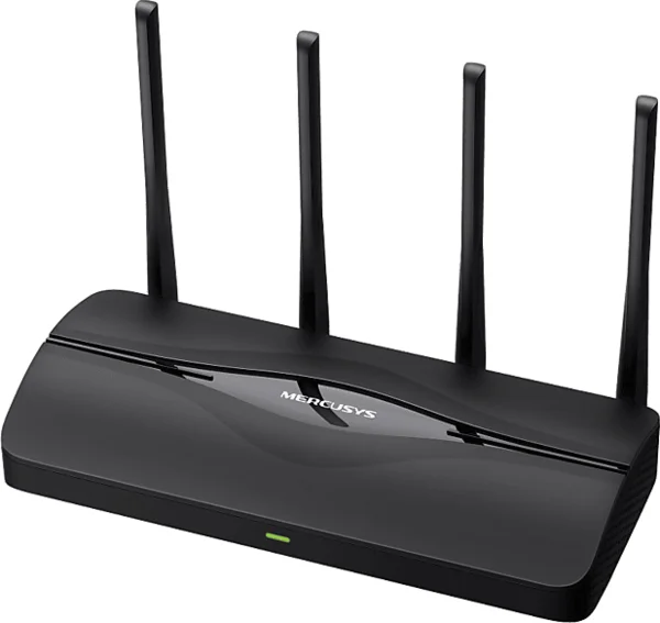 MERCUSYS BE3600 kétsávos WI-FI 7 router, 2,5G LAN/WAN port, fekete (MR27BE)