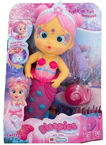 Flair Toys Bloopies Mókás Sellőbébi világító uszonnyal (83110) (FT83110)