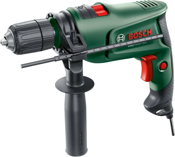 Bosch 0603133020 EasyImpact 600 ütvefúró, vezetékes + koffer + fúrószár készlet
