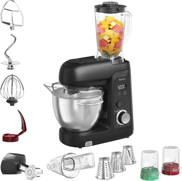 Konyhai robotgép Tefal Bake Partner QB5458F0 Fekete