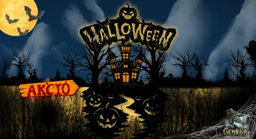 Halloweeni társasjáték akció