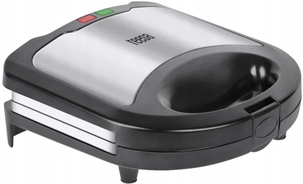 Teesa TSA3222 Szendvicssütő, kerámia tányérokkal, 800 W, fekete (TSA3221)