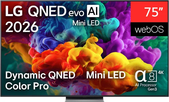75" LG QNEDevo MiniLED 75QNED86B3B 4K TV