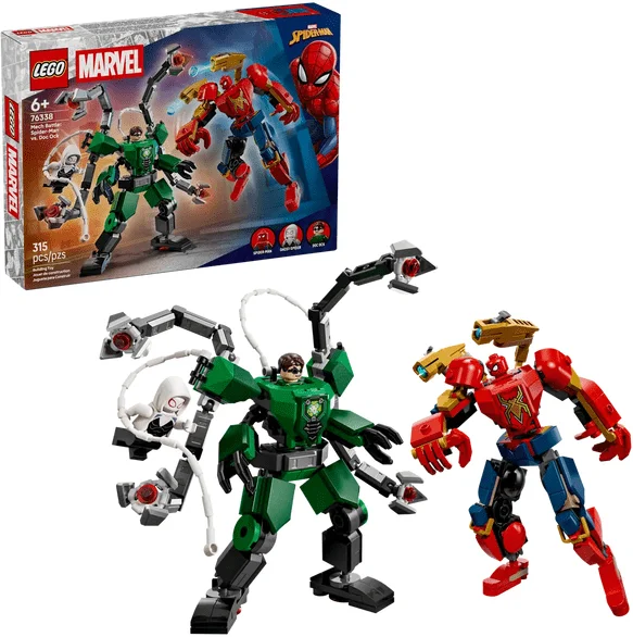 LEGO® Marvel Robotharc: Pókember vs. Doc Ock (76338)