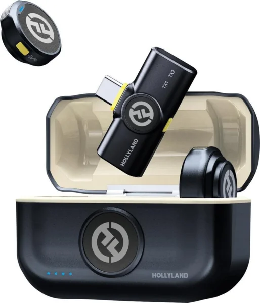 Hollyland Lark M2 USB-C (Duo, Shine Charcoal) mikrofon