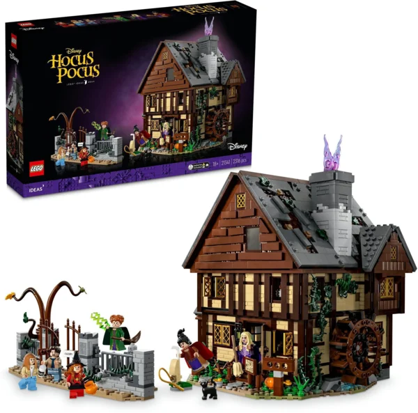 LEGO® Ideas 21341 Disney Hókusz pókusz: A Sanderson nővérek háza