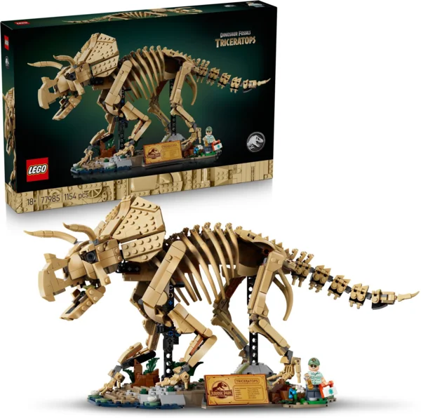 LEGO® Jurassic World 77985 Dinoszaurusz maradványok: Triceratops