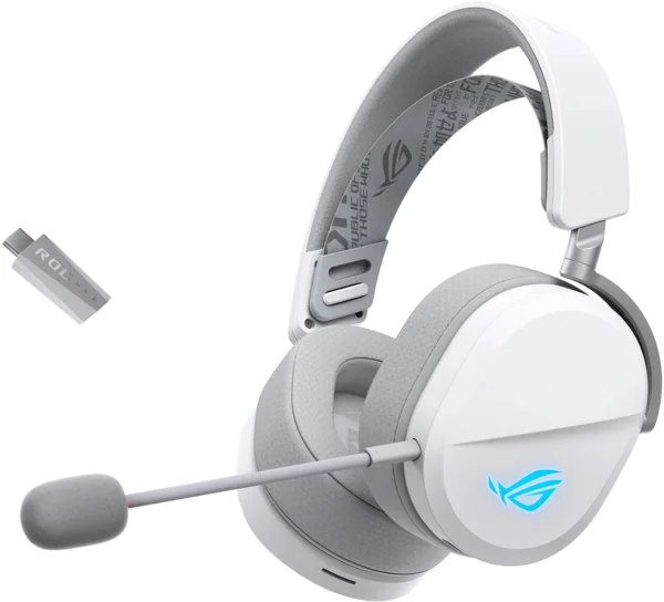 ASUS ROG PELTA Moonlight White gamer fejhallgató (AlzaPlus+)