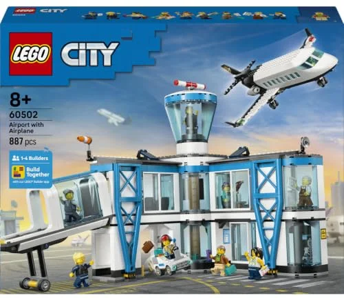 LEGO City Repülőtér és repülőgép 60502
