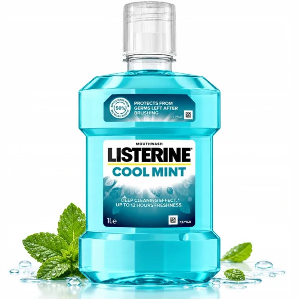 Listerine Cool Mint Folyadék szájöblítéshez 1000 ml